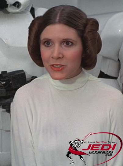 This is not the Princess Leia on my bedsheets or wall poster